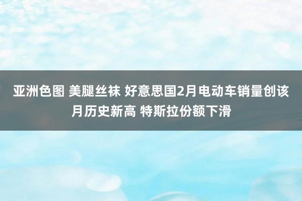 亚洲色图 美腿丝袜 好意思国2月电动车销量创该月历史新高 特斯拉份额下滑